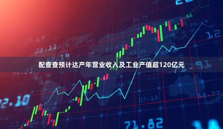 配查查预计达产年营业收入及工业产值超120亿元