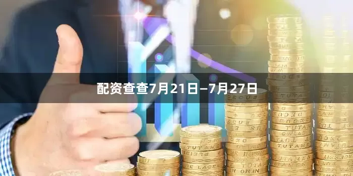 配资查查7月21日—7月27日