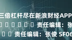 三倍杠杆尽在新浪财经APP            						责任编辑：张俊 SF065